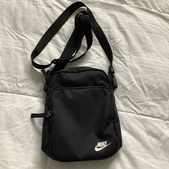 Nike Handbags - Nike Black Crossbody Bag with Adjustable Strap